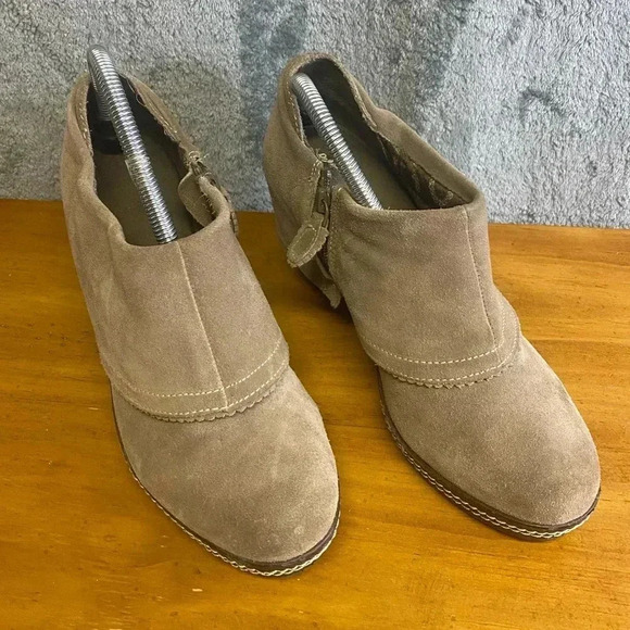 Dr Scholls healed ankle booties women’s size 9.5‎ - Picture 1 of 14